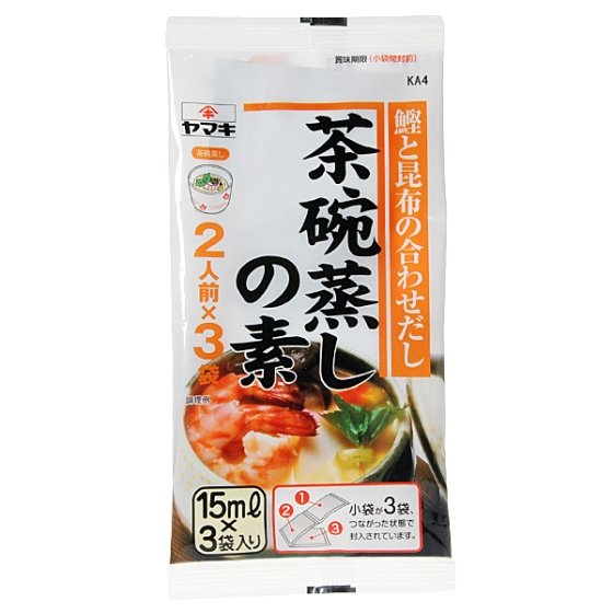 ヤマキ 茶碗蒸しの素 15ml×3袋