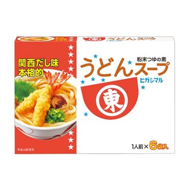 ヒガシマル　うどんスープ　6P