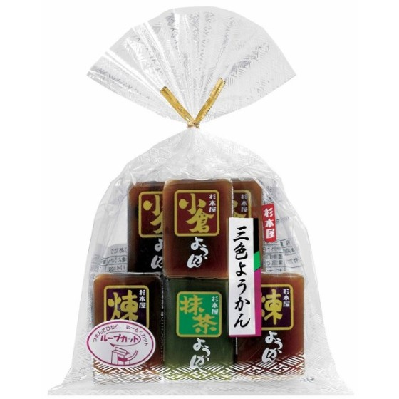 杉本屋製菓３色ようかん