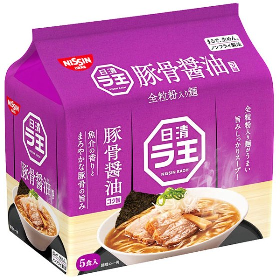 日清食品 ラ王豚骨醤油 5食パック