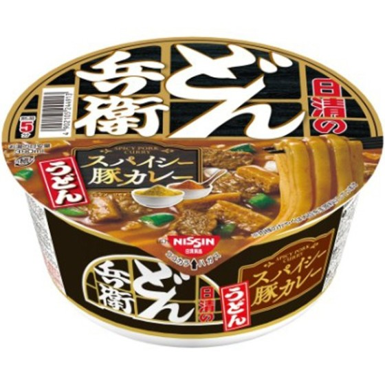 どん兵衛 スパイシー豚カレーうどん 86g