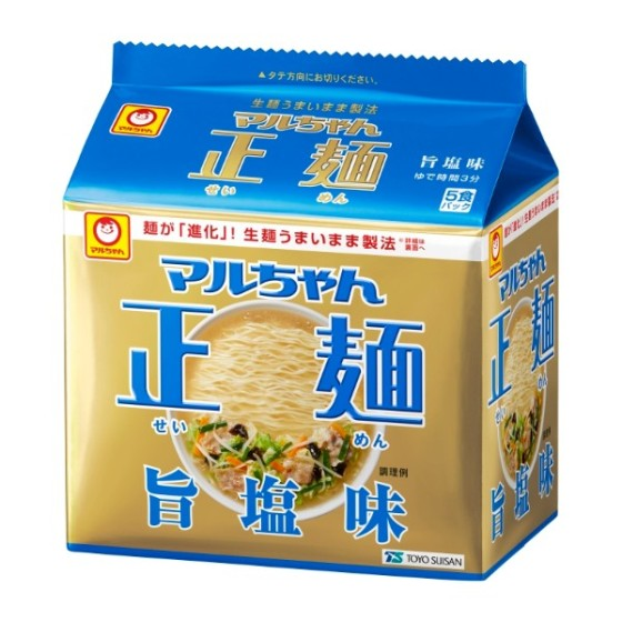 マルちゃん正麺旨塩味5食パック