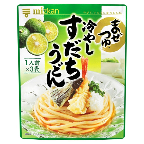 ミツカン まぜつゆ 冷やしすだちうどん 29g×3個入