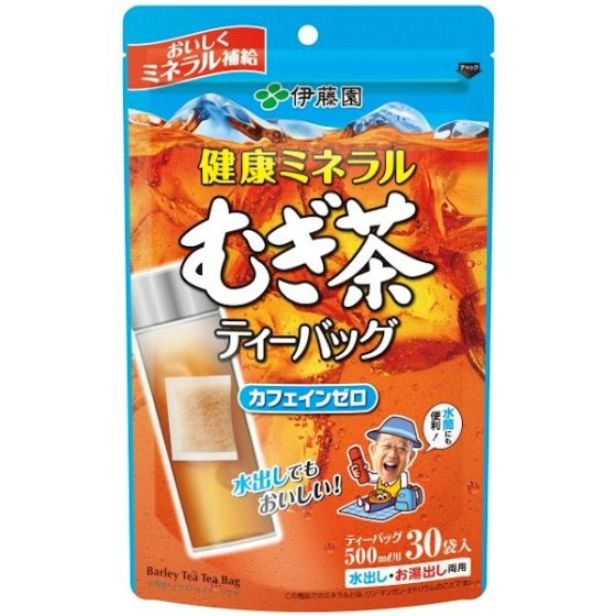 健康ミネラルむぎ茶ティーバッグ 3.8g×30P