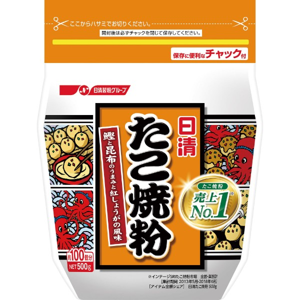 日清フーズ たこ焼粉 500g