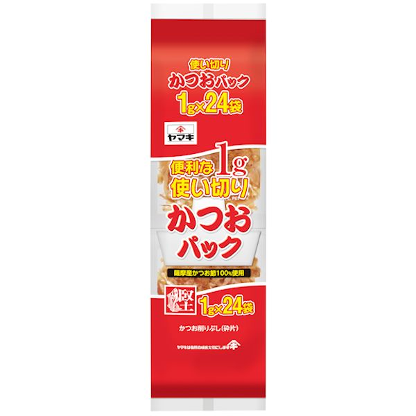 ヤマキ 使い切りかつおパックお徳用 1g×24パック