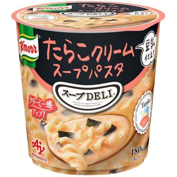 味の素 クノール スープDELI たらこクリームスープパスタ（豆乳仕立て）45.3g