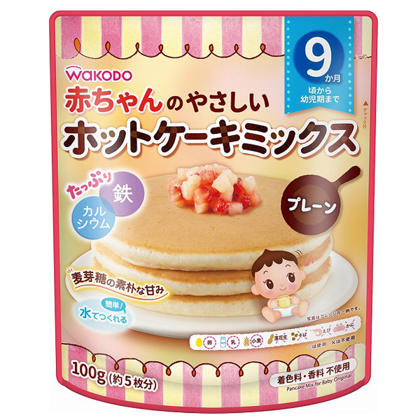 【9ヶ月頃～】和光堂 ホットケーキ プレーン 100g