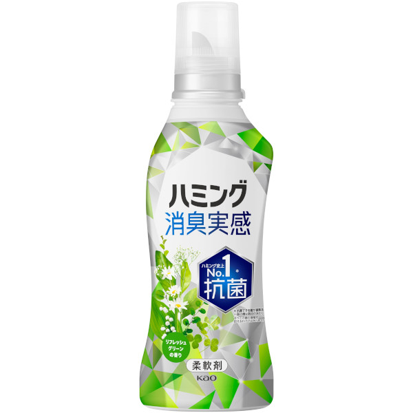 花王 ハミング 消臭実感 リフレッシュグリーンの香り 本体 510ml