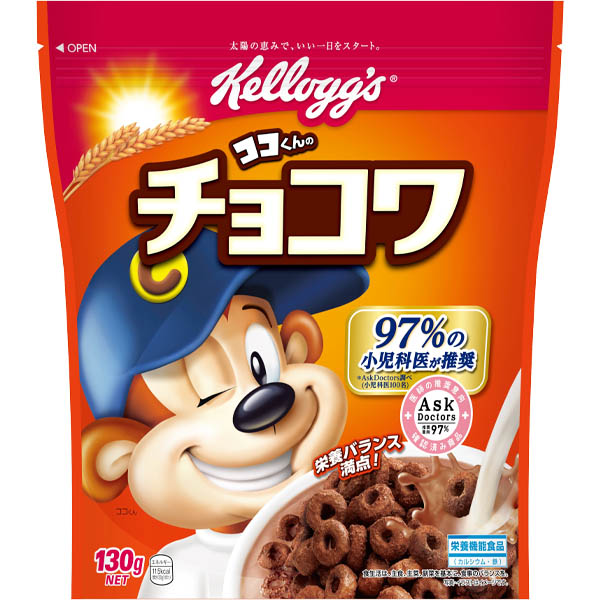 日本ケロッグ チョコワ 130g