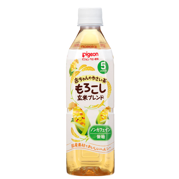 【5ヶ月頃～】ピジョン 赤ちゃんのやさい茶 もろこし玄米ブレンド 500ml