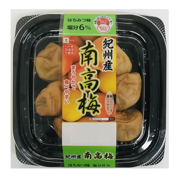 トノハタ 紀州産南高梅 はちみつ味 120g