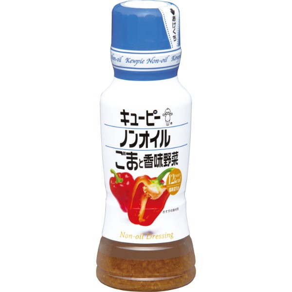 キユーピー ノンオイルごまと香味野菜 180ml