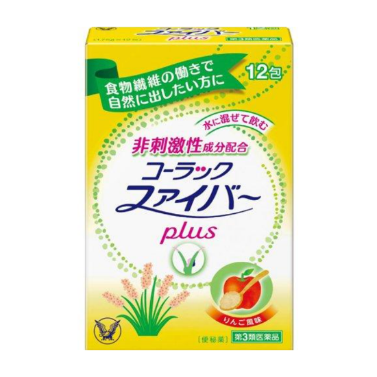 コーラックファイバーplus 12包【第3類医薬品】