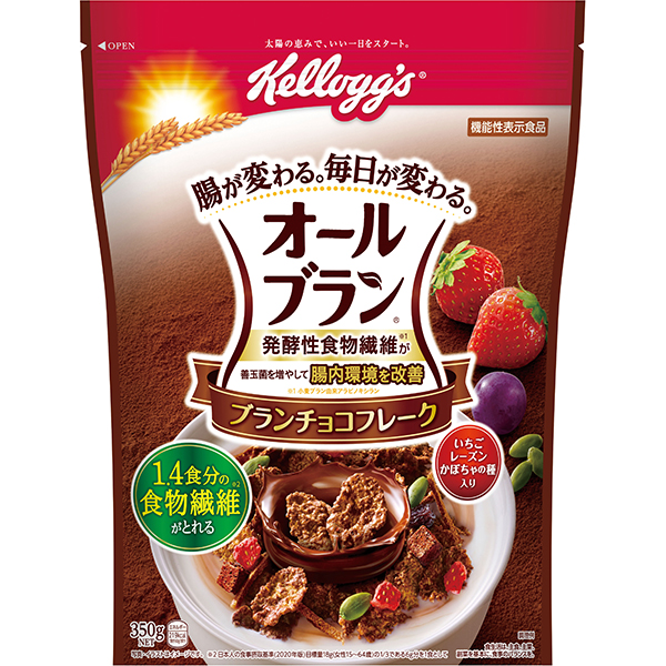 日本ケロッグ オールブラン ブランチョコフレーク 350g