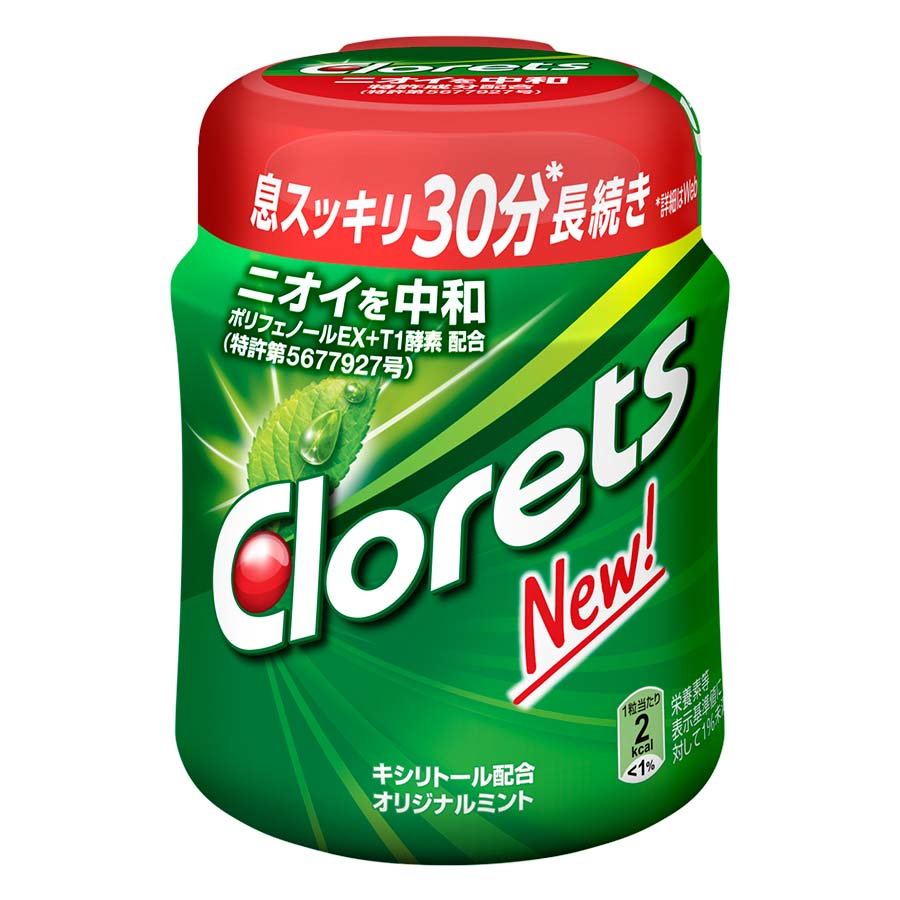 Ｃｌｏｒｅｔｓ　オリジナルミントボトル　１４０ｇ