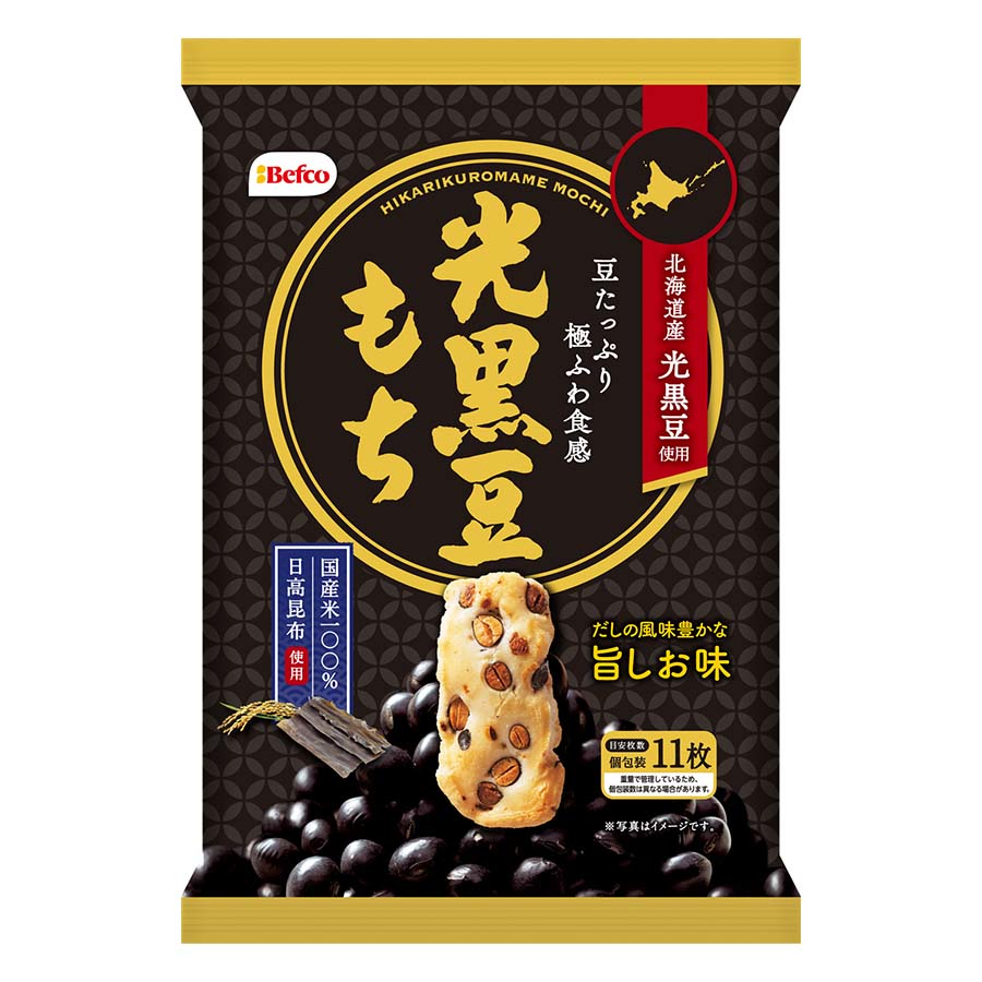 栗山米菓　光黒豆もち　６５ｇ