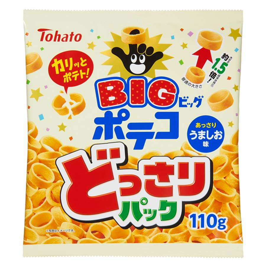 東ハト　どっさりパックポテコうましお味　１１０ｇ