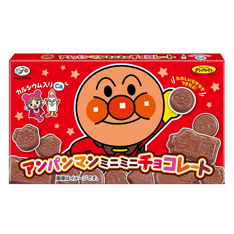 不二家　アンパンマンミニミニチョコレート　１５粒