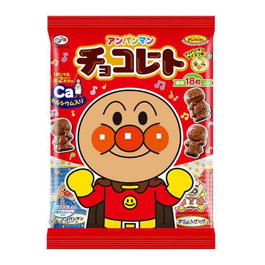 不二家　アンパンマンチョコレート　６９ｇ