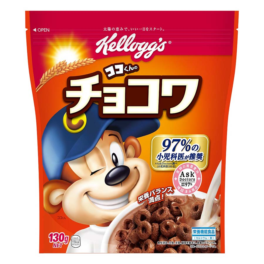 ケロッグ　ココくんのチョコワ　１３０ｇ