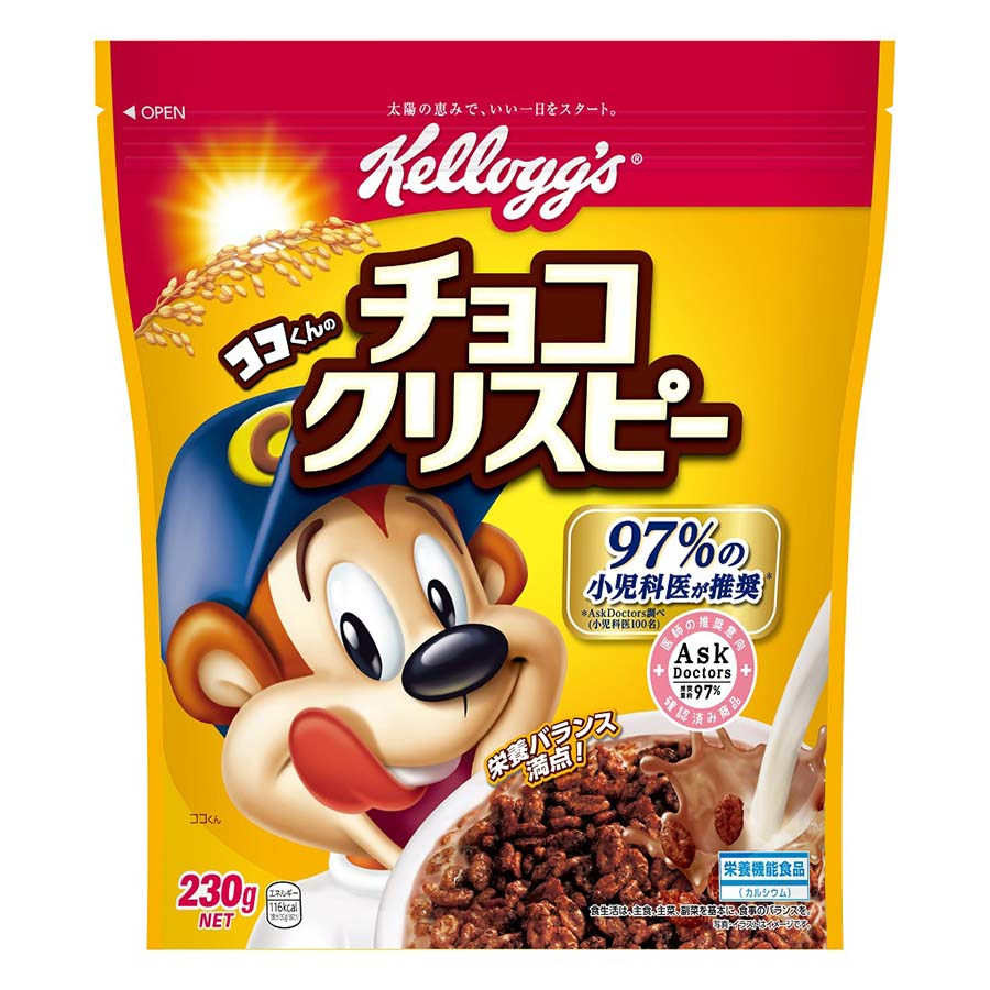 ケロッグ　ココくんのチョコクリスピー　２３０ｇ