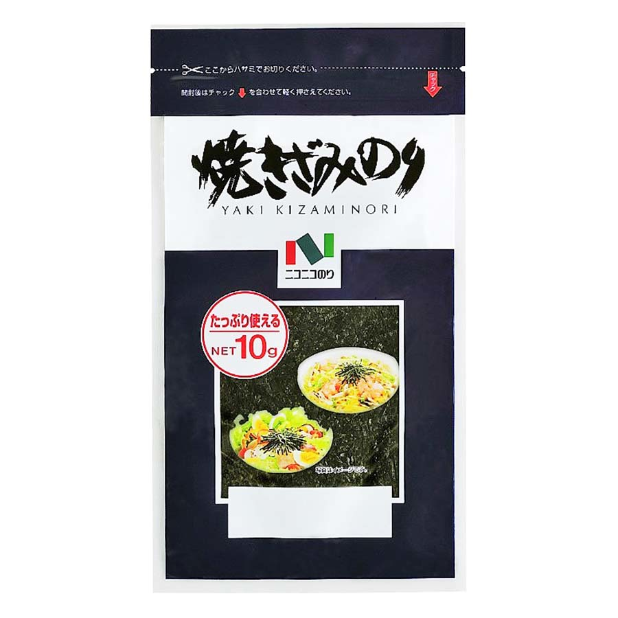 ニコニコのり　焼きざみのり　１０ｇ