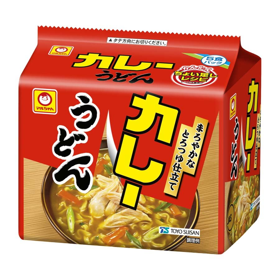 マルちゃん　カレーうどん　１０１ｇ×５食パック