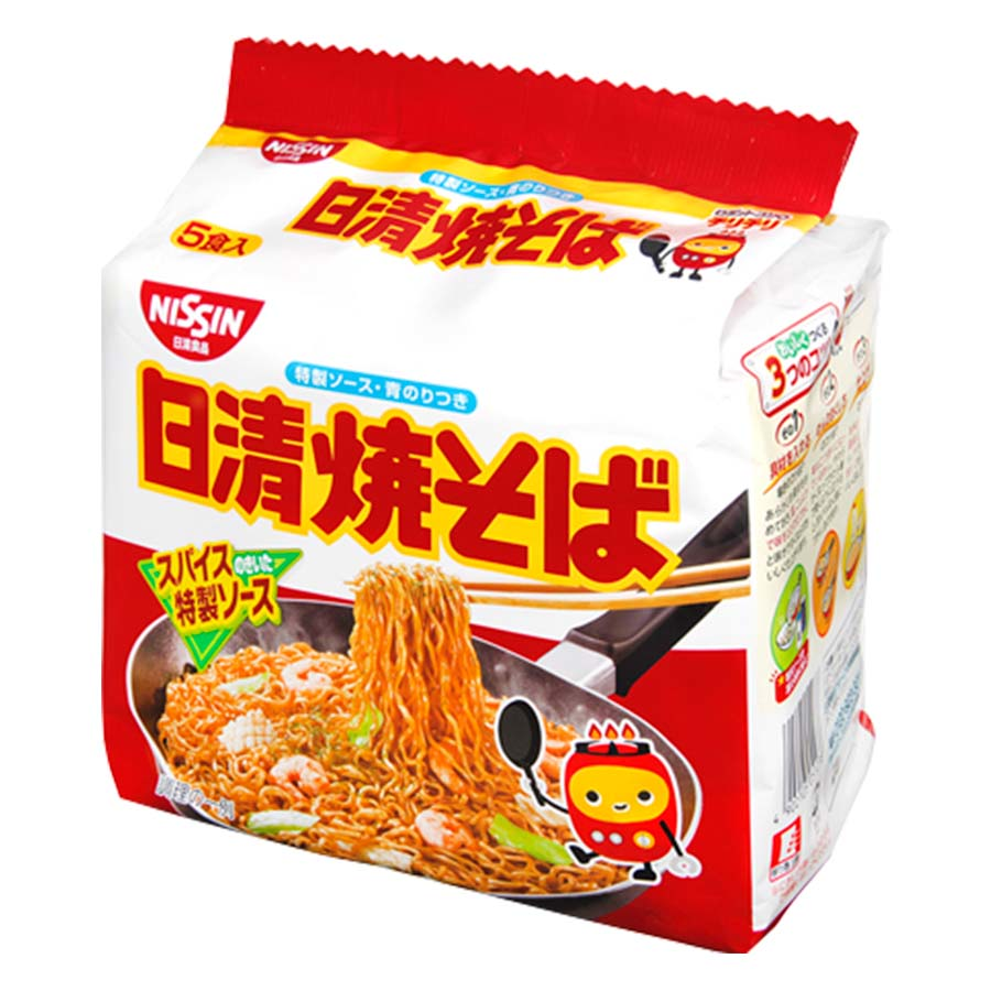 日清　焼そば　１００ｇ×５食パック