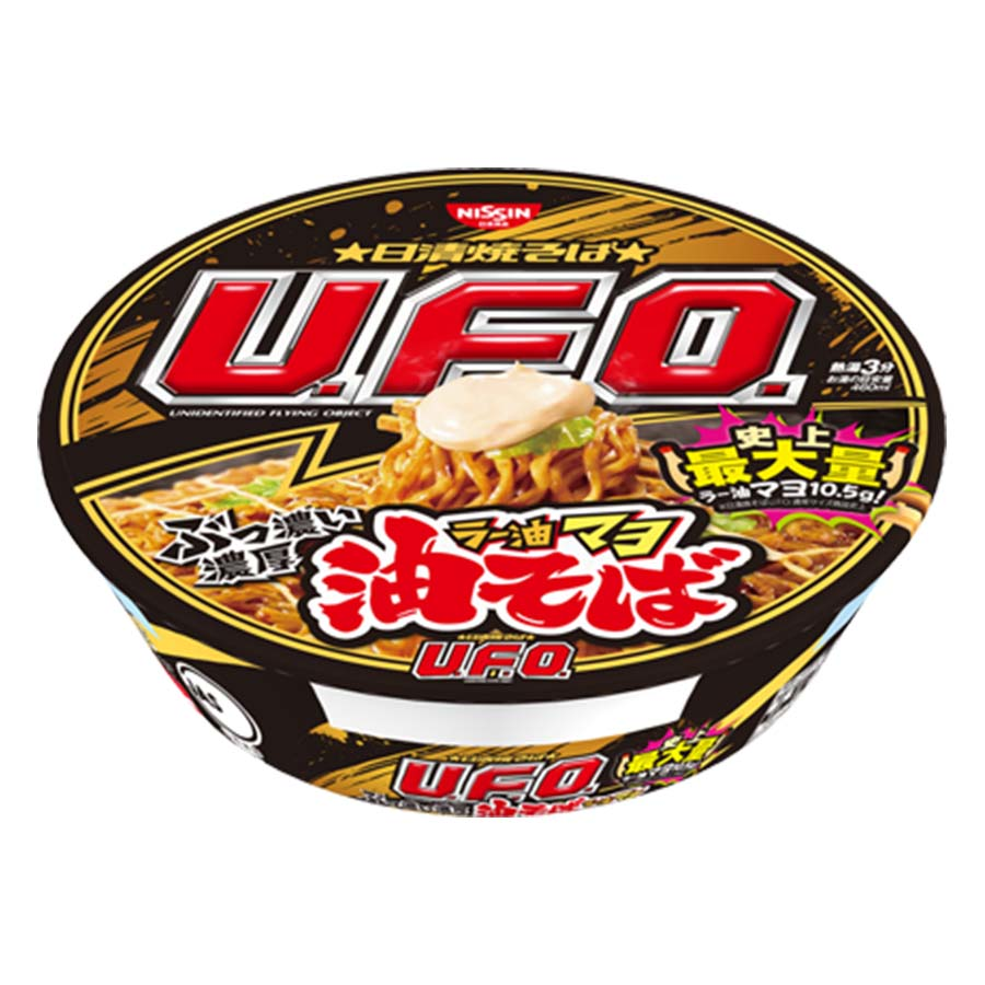 日清　ＵＦＯ　油そば　ラー油マヨ　１１２ｇ