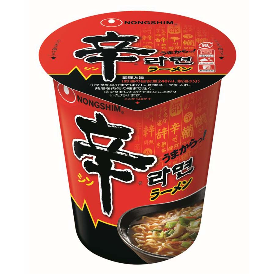 農心　辛ラーメン　６８ｇ