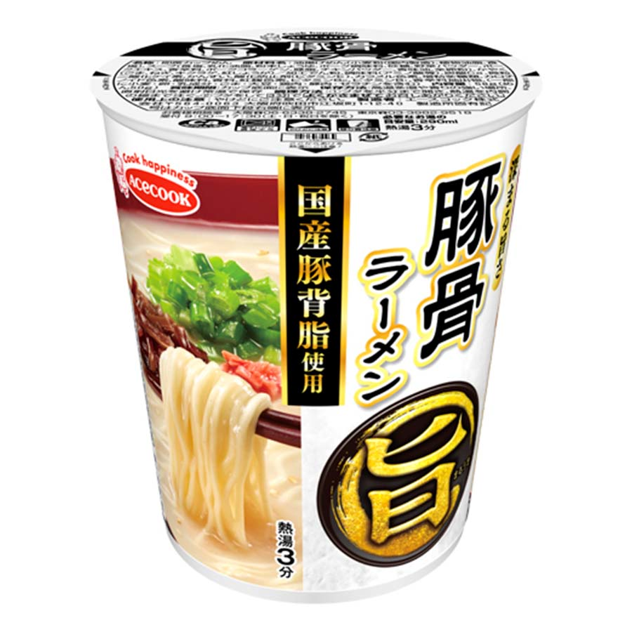 エースコック　まる旨　豚骨ラーメン　５８ｇ