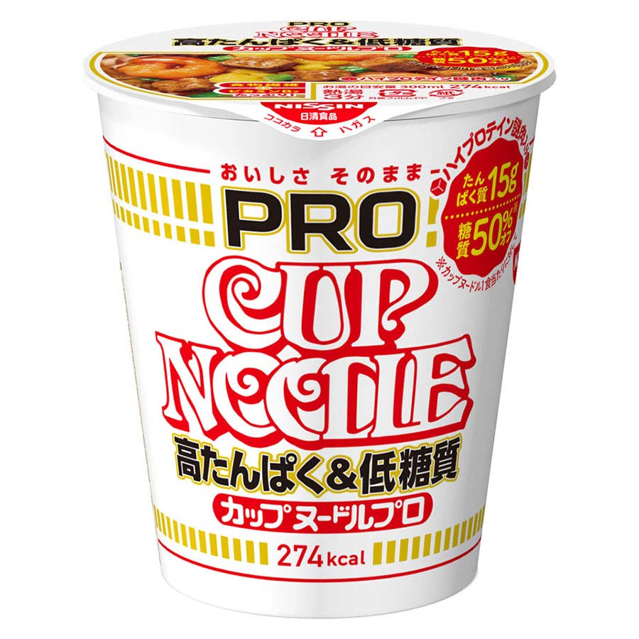 日清　カップヌードルＰＲＯ　醤油　７４ｇ