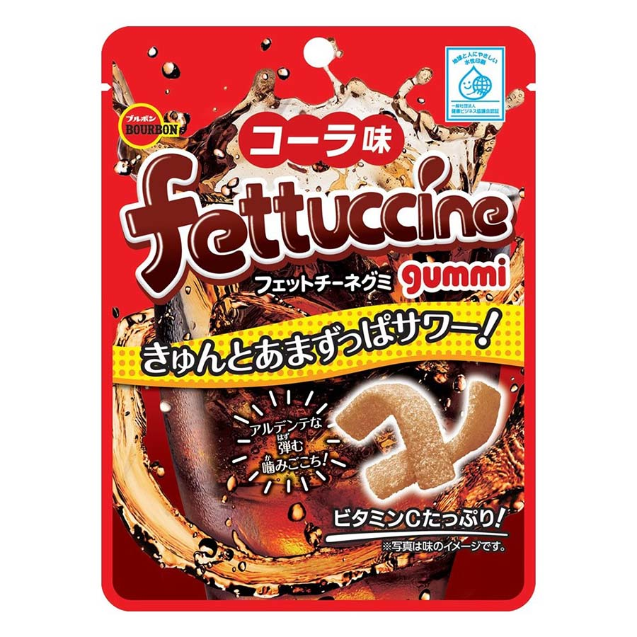 ブルボン　フェットチーネグミ　コーラ味　５０ｇ