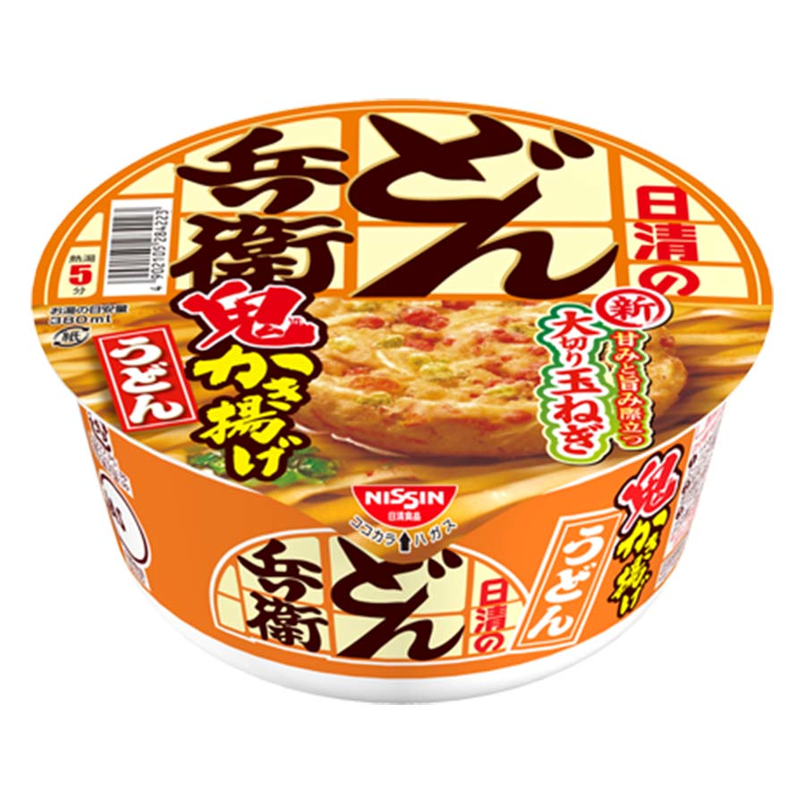 日清　どん兵衛　鬼かき揚げうどん　９６ｇ