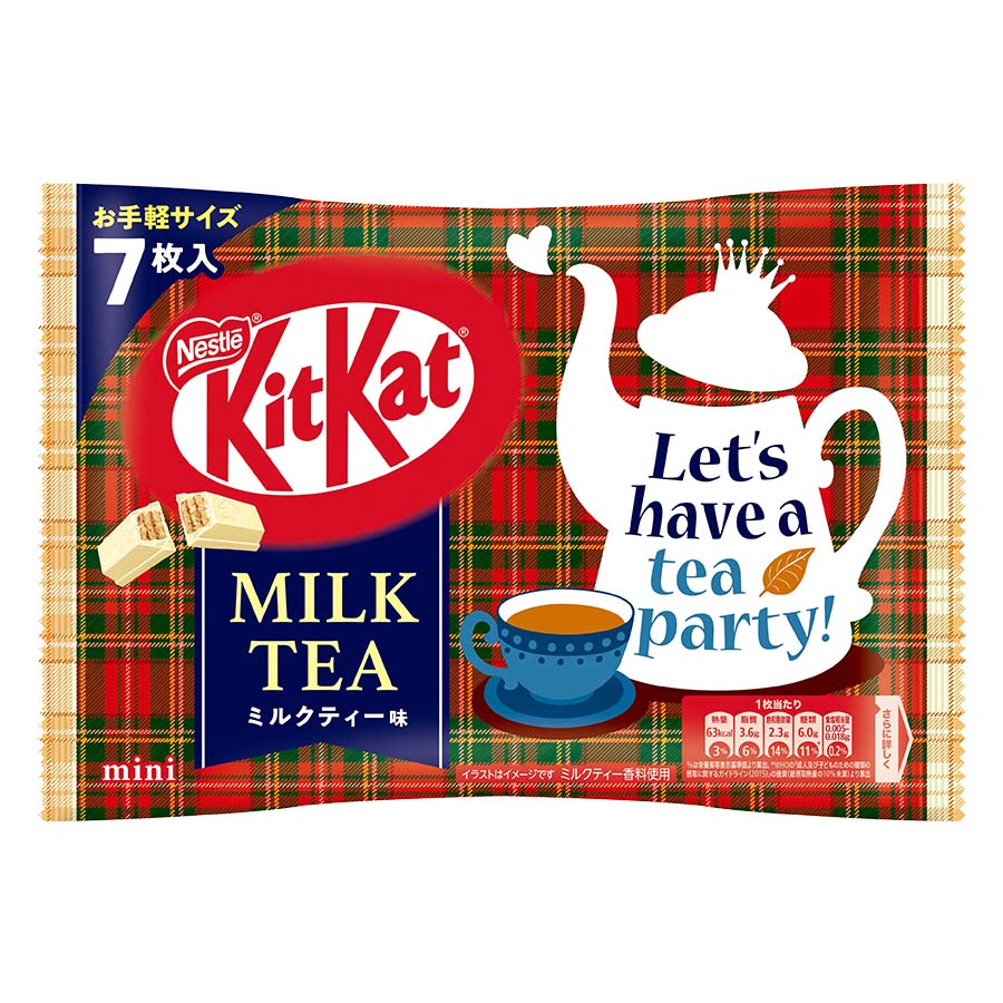 ネスレ　キットカットミニ　ミルクティー味　７枚