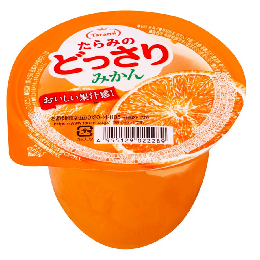 たらみ　どっさり　みかんゼリー　２３０ｇ