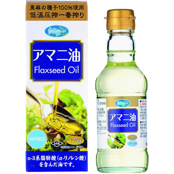 朝日 アマニ油 170g