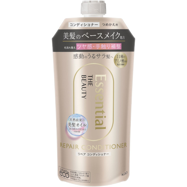 花王 エッセンシャル ザビューティ 髪のキメ美容リペアコンディショナー つめかえ用 340ml