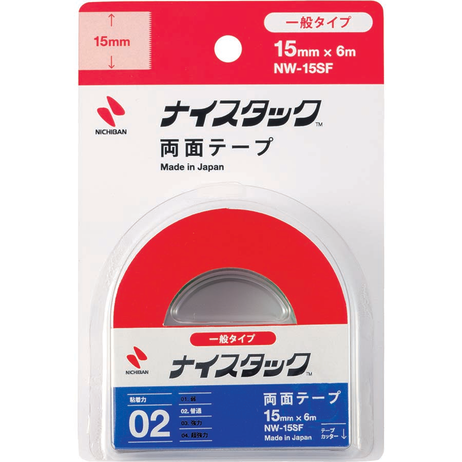 ニチバン　ナイスタック両面テープ　一般　１５ｍｍ×６ｍ