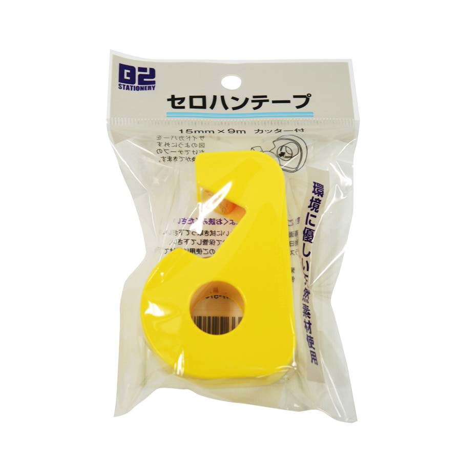 ＮＫ　Ｂ２　セロテープ小巻　カッター付　１５ｍｍ×９ｍ