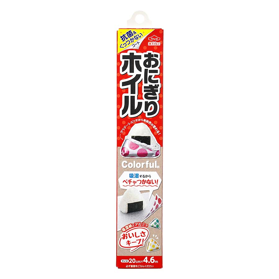 東洋アルミ　おにぎりホイルＣｏｌｏｒｆｕ柄
