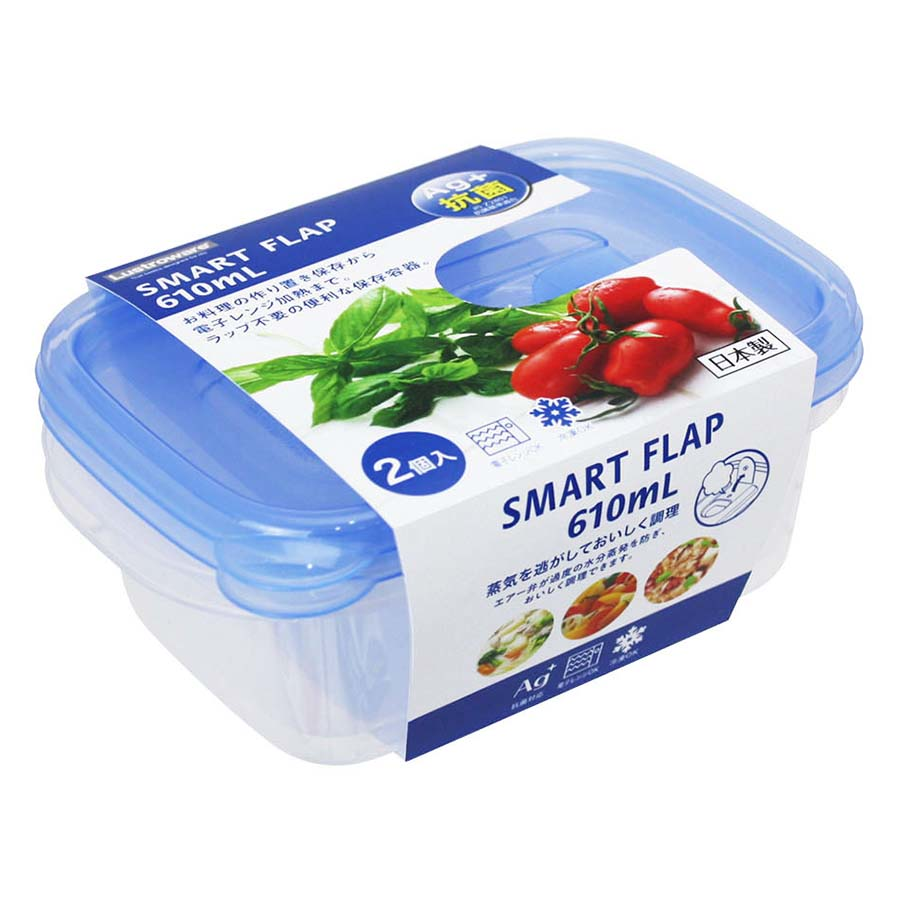 岩崎工業　抗菌スマートフラップ角型（Ｍ）２個入　６１０ｍｌ