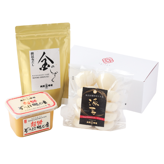 お雑煮「金のしずく」無添加だしセット