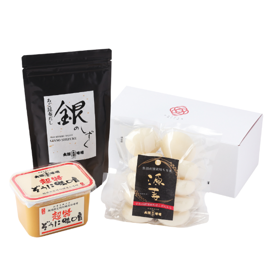 お雑煮「銀のしずく」無添加だしセット