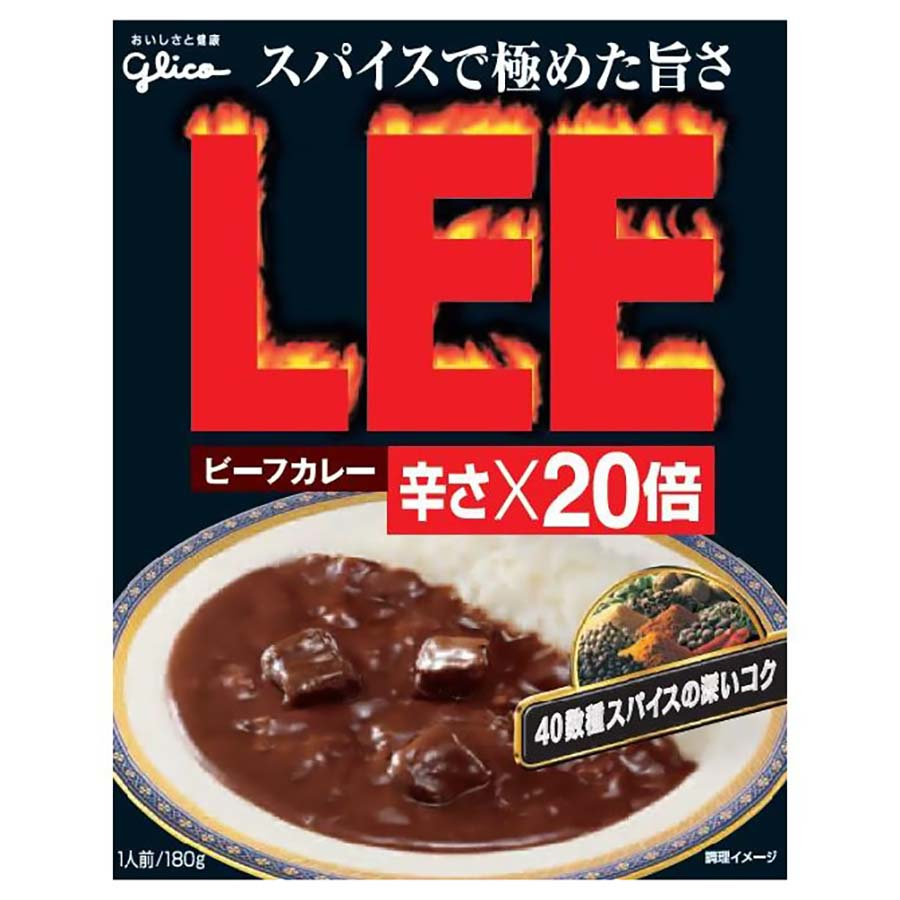 グリコ　ＬＥＥ　辛さ×２０倍　ビーフカレー　１８０ｇ