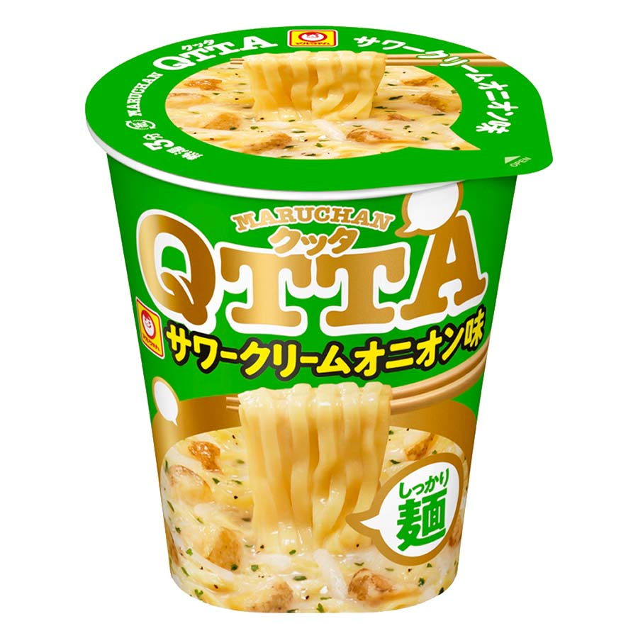 マルちゃん　ＱＴＴＡ　サワークリームオニオン味　８２ｇ