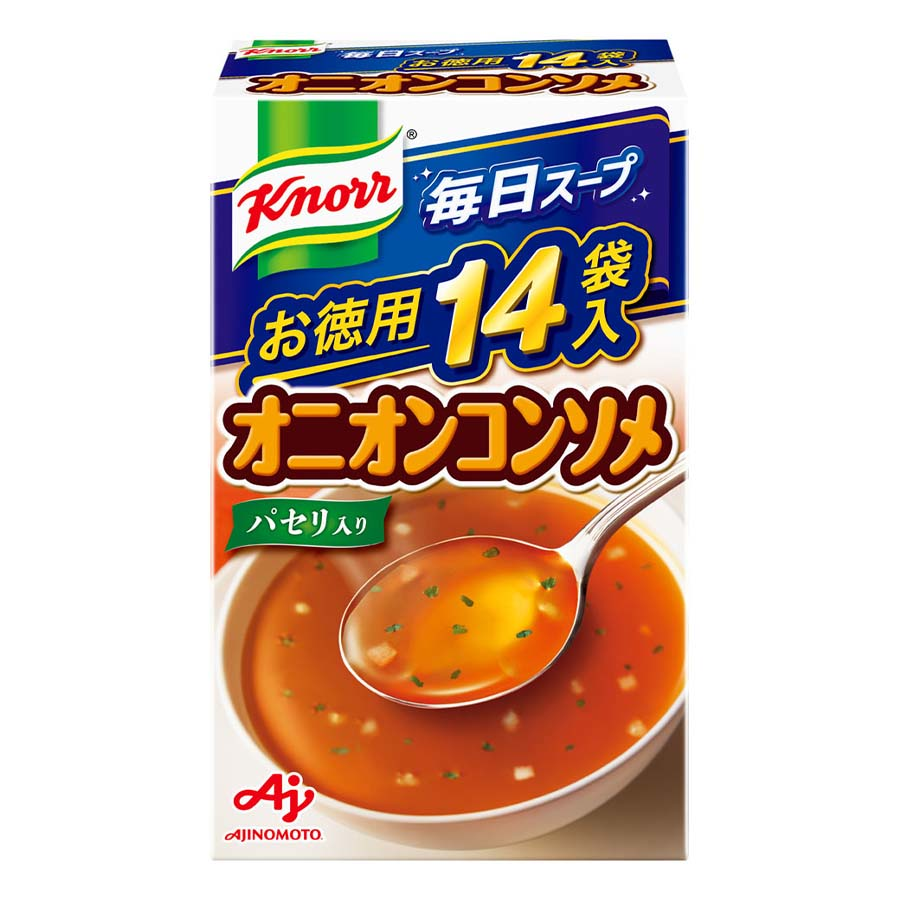 味の素　クノール毎日スープ　オニオンコンソメ　お徳用１４袋