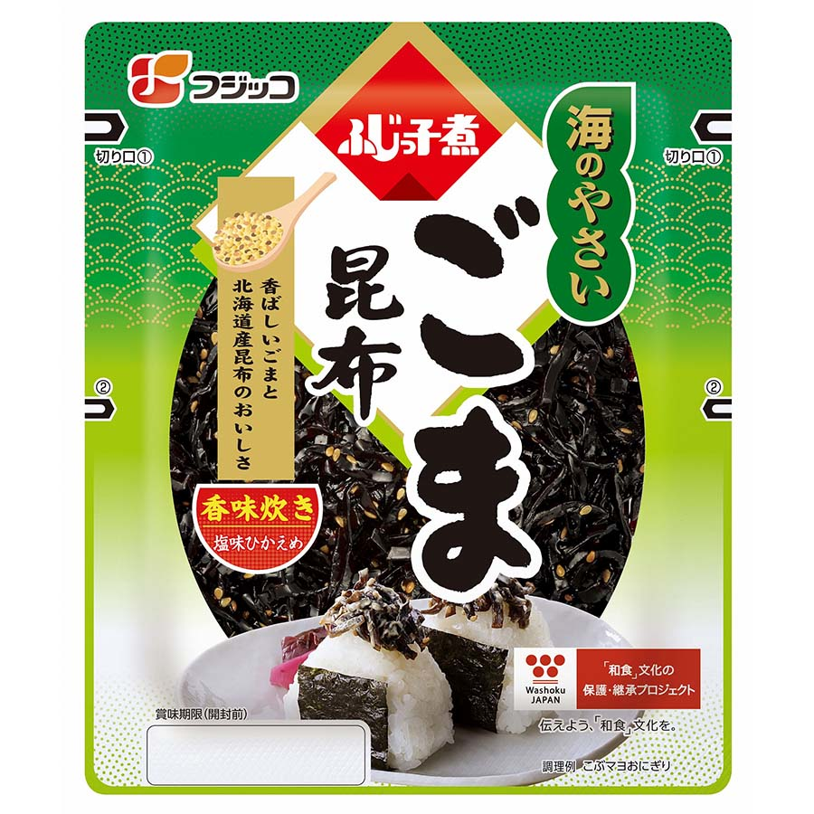 フジッコ　海のやさい　ごま昆布　１０２ｇ