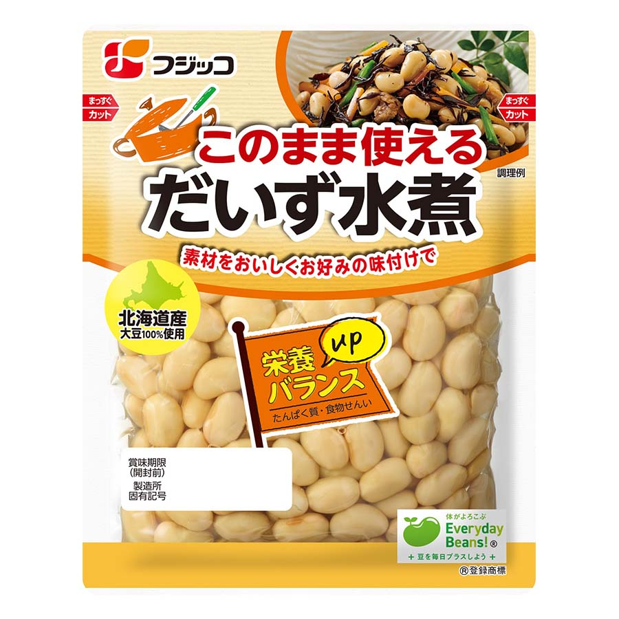 フジッコ　このまま使えるだいず水煮１５０ｇ　北海道産大豆使用